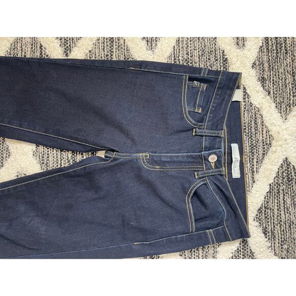 KanCan Style KC7092 Mid Rise Skinny Jeans Size 1/24 Dark Denim Casual - Picture 3 of 6